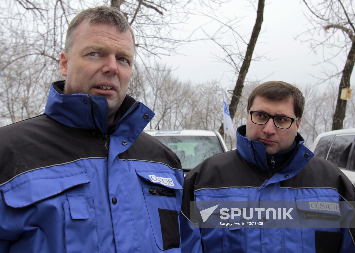 Deputy head of OSCE Mission to Ukraine Alexander Hug visits Alexandrovka school
