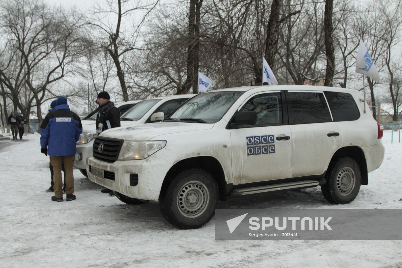 Deputy head of OSCE Mission to Ukraine Alexander Hug visits Alexandrovka school