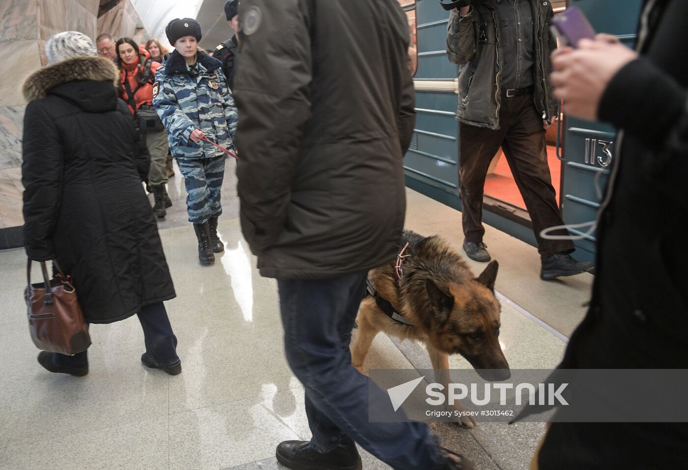 Moscow metro dog service center