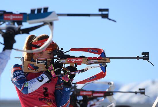 World Cup Biathlon 6. Women's mass start