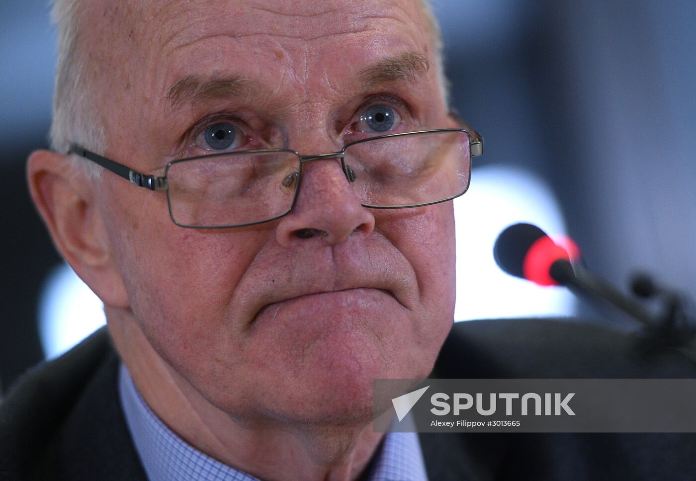 Special press conference by International Biathlon Union (IBU) President Anders Besseberg