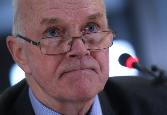 Special press conference by International Biathlon Union (IBU) President Anders Besseberg