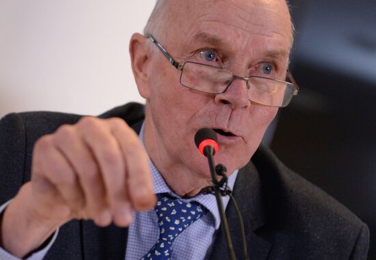Special press conference by International Biathlon Union (IBU) President Anders Besseberg