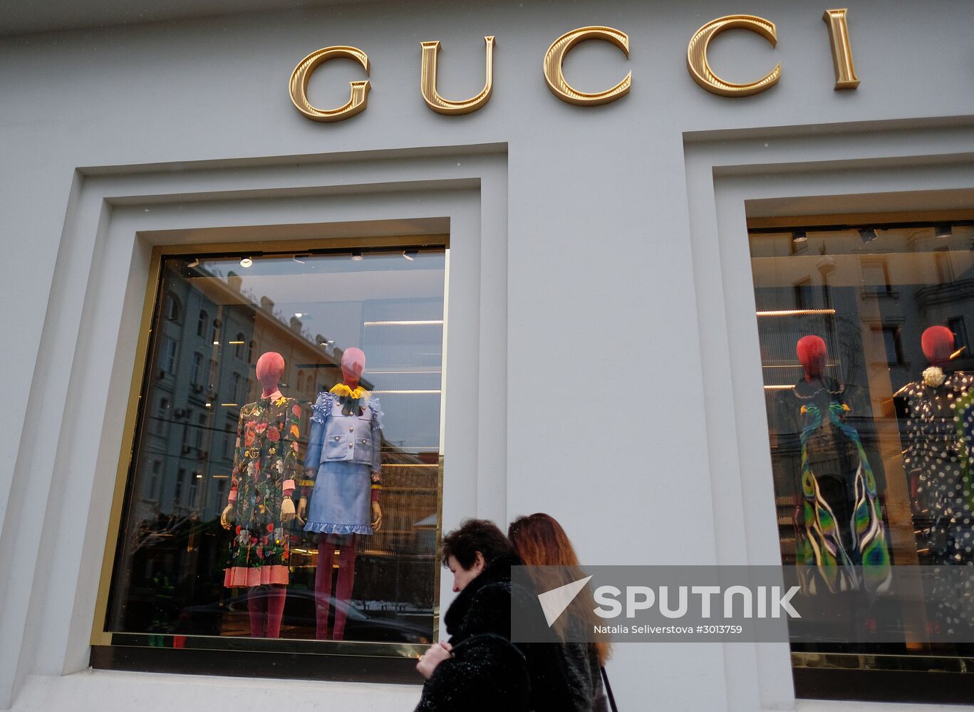 Gucci store in Moscow