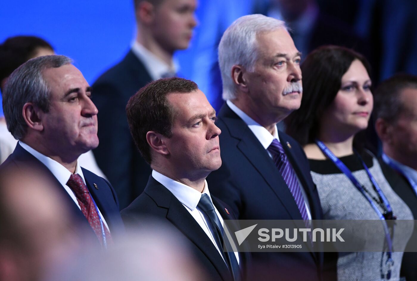 Prime Minister Dmitry Medvedev attends 16th United Russia party congress