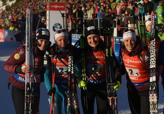 2016–17 Biathlon World Cup 6. Women's relay