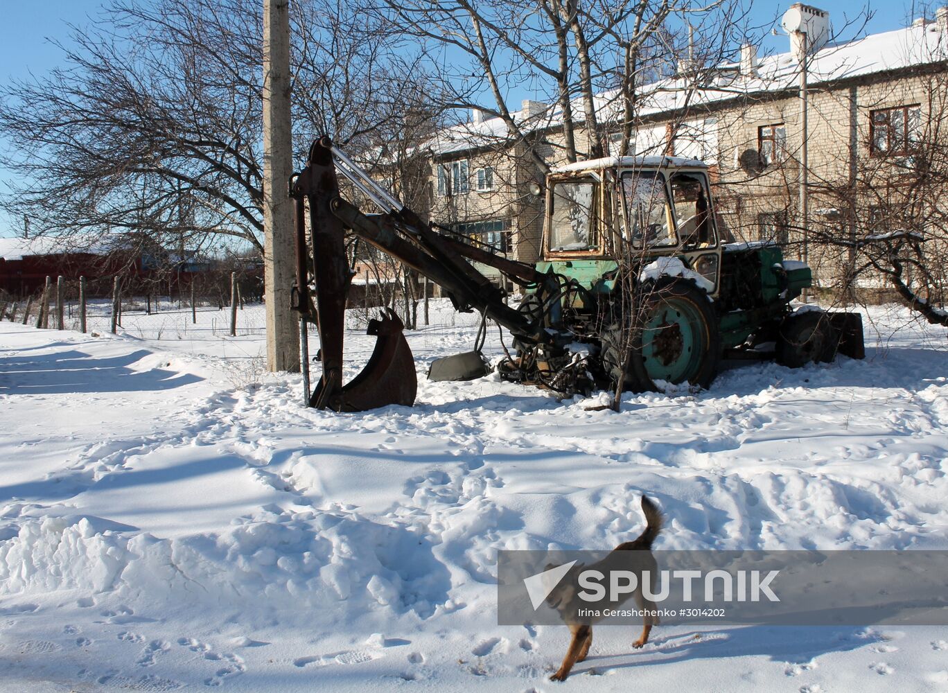 Village of Spartak, Donetsk region
