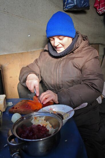 Village of Spartak, Donetsk region