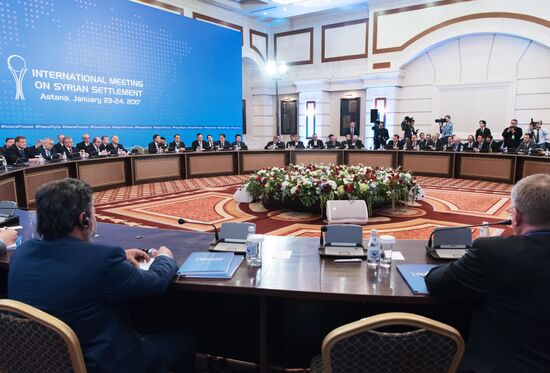 Syria talks in Astana