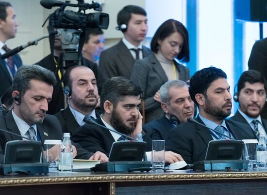 Syria talks in Astana