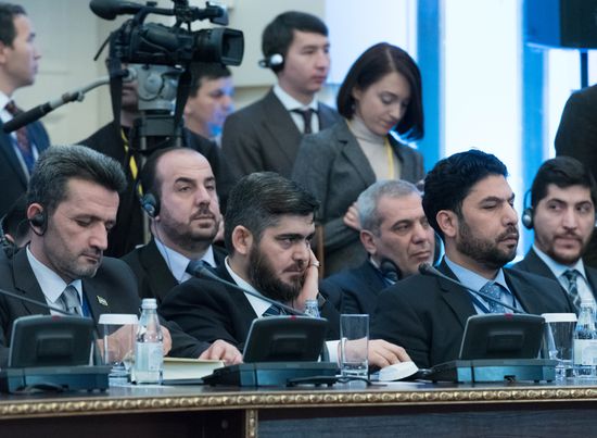 Syria talks in Astana