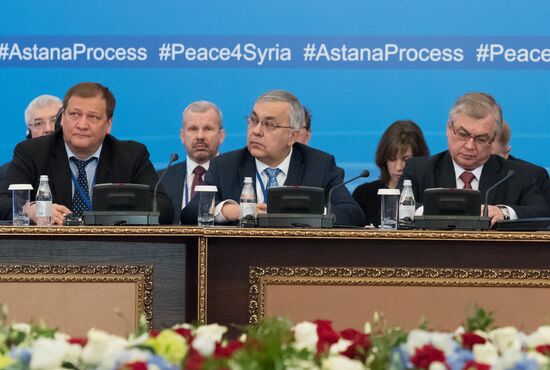Syria talks in Astana