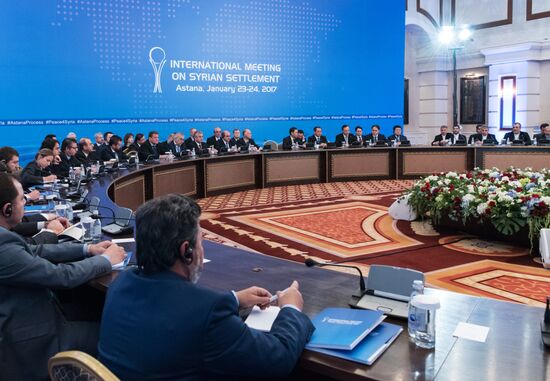 Syria talks in Astana