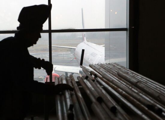 International "Khrabrovo" Airport in Kaliningrad