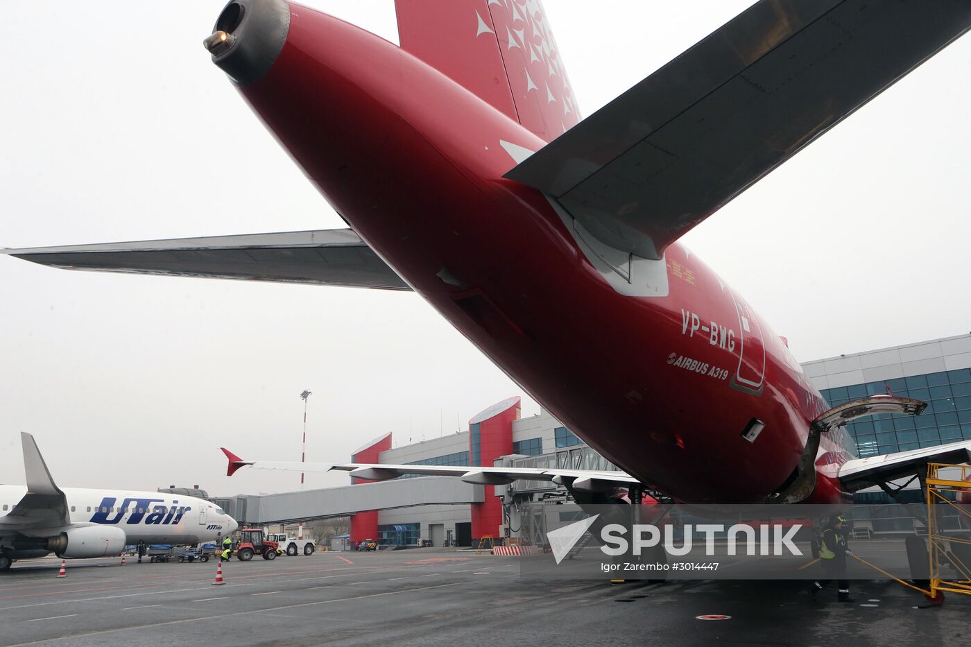 International "Khrabrovo" Airport in Kaliningrad