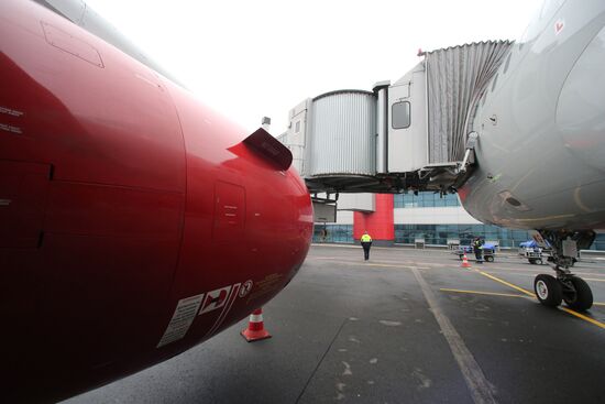 International "Khrabrovo" Airport in Kaliningrad