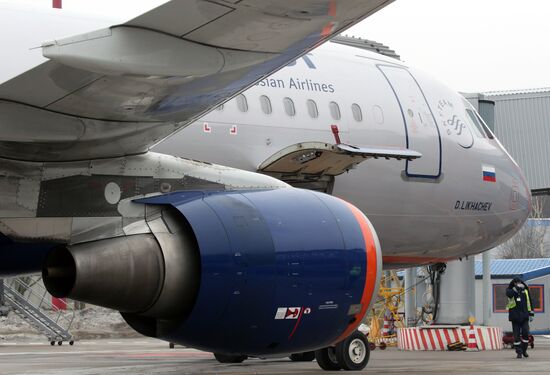 International "Khrabrovo" Airport in Kaliningrad