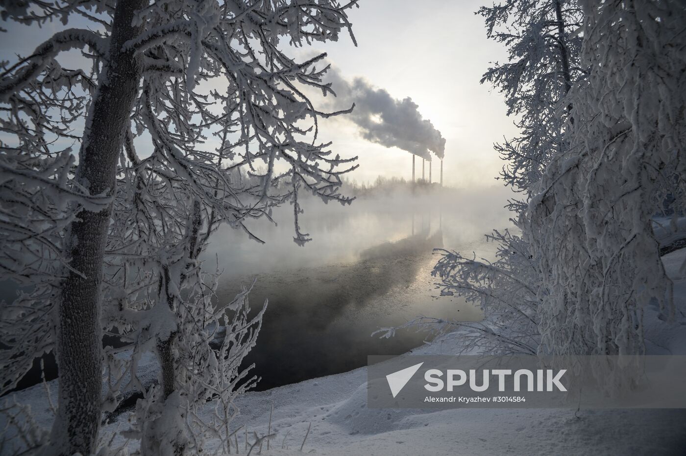 Winter in Siberia