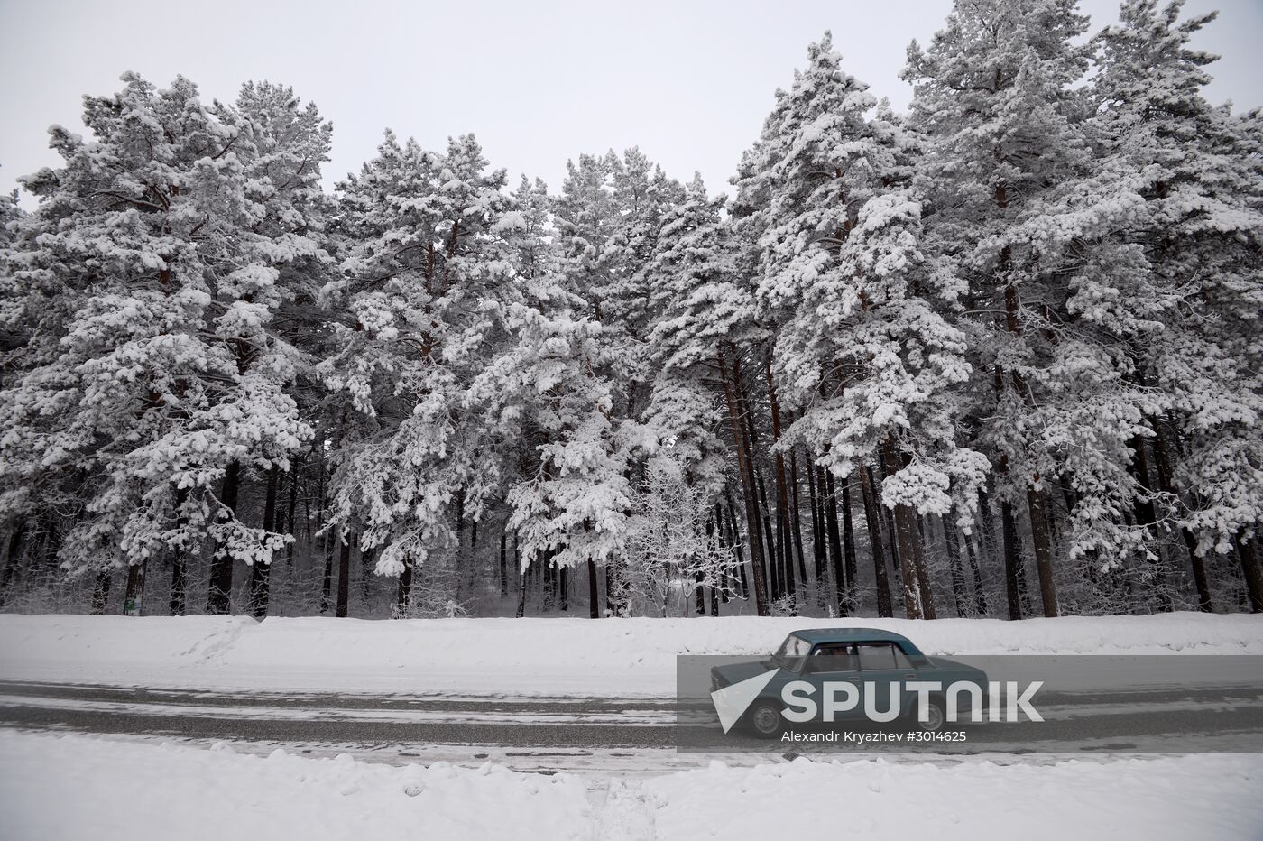 Winter in Siberia