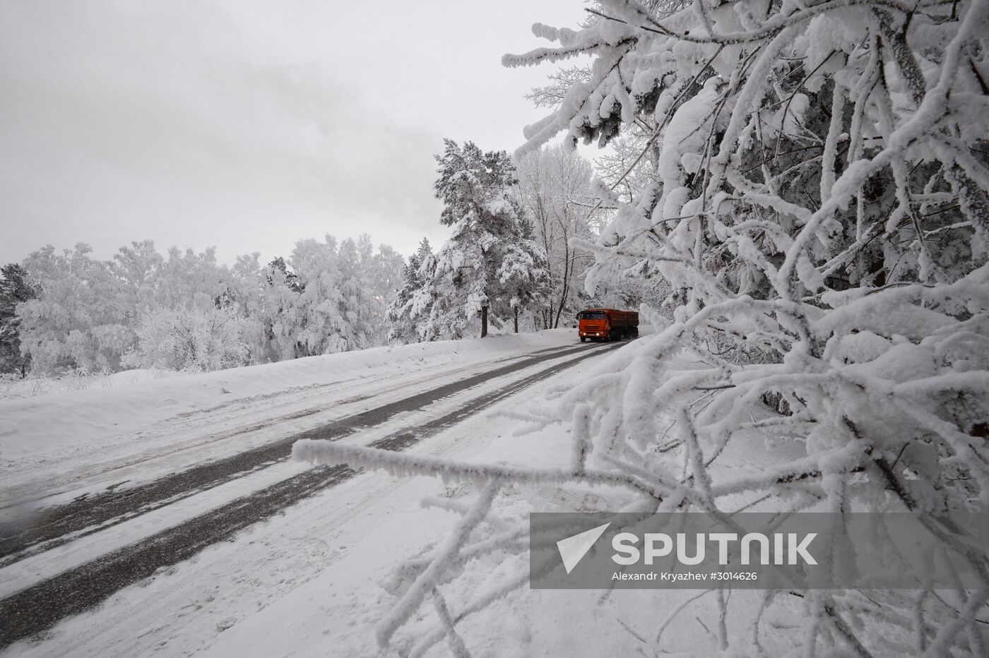 Winter in Siberia