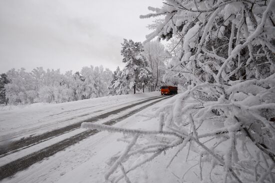 Winter in Siberia