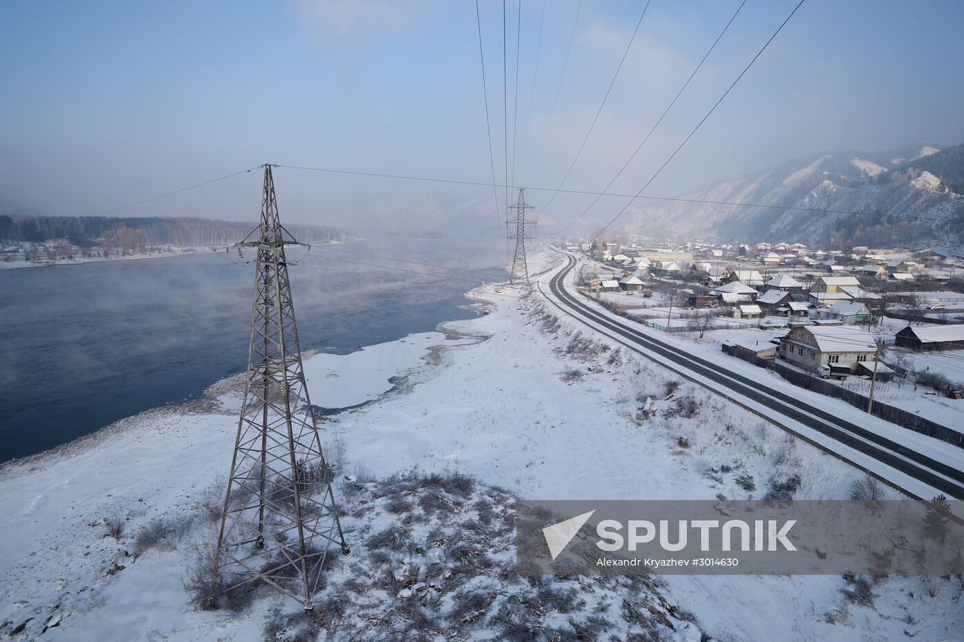 Winter in Siberia