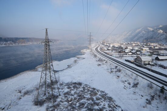 Winter in Siberia