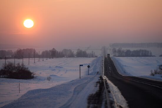 Winter in Siberia