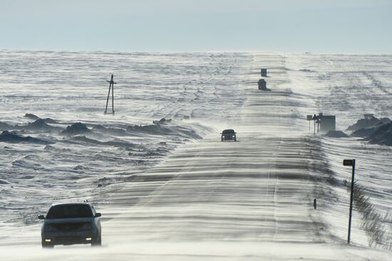 Winter in Siberia