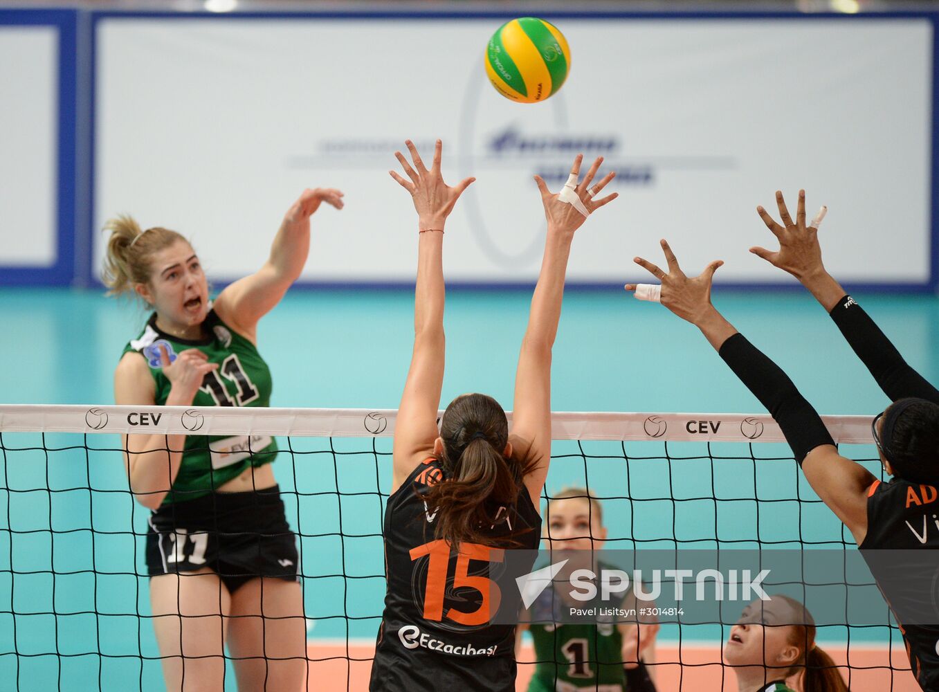 Women's CEV Champions League. Uralochka-NTMK vs. Eczacibasi