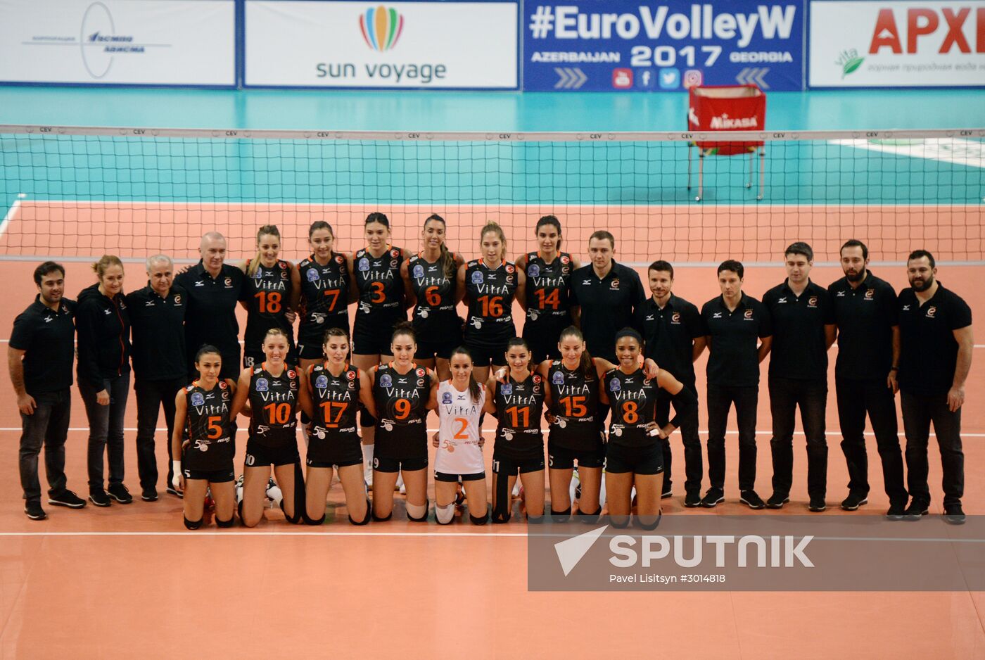 CEV Women's Champions League. Uralochka-NTMK vs. Eczacibasi