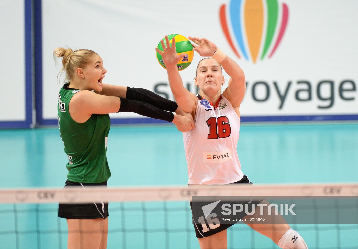 CEV Women's Champions League. Uralochka-NTMK vs. Eczacibasi