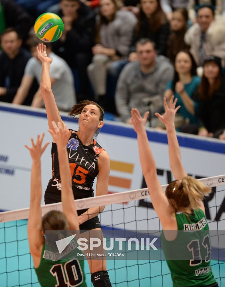 CEV Women's Champions League. Uralochka-NTMK vs. Eczacibasi