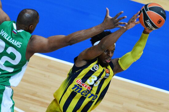 Basketball. 2016–17 EuroLeague. UNICS (Russia) vs. Fenerbahce (Turkey)