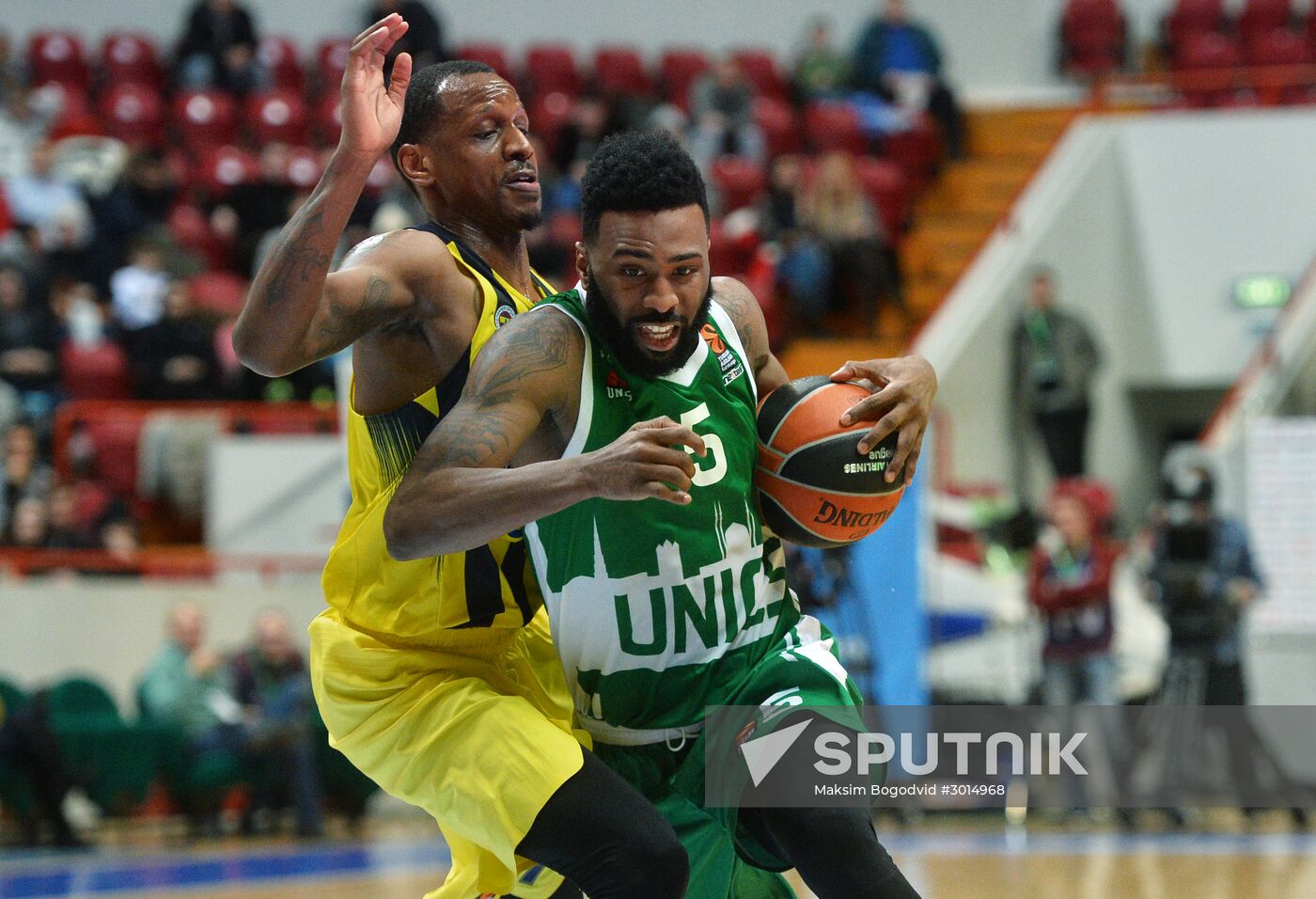 Basketball. 2016–17 EuroLeague. UNICS (Russia) vs. Fenerbahce (Turkey)