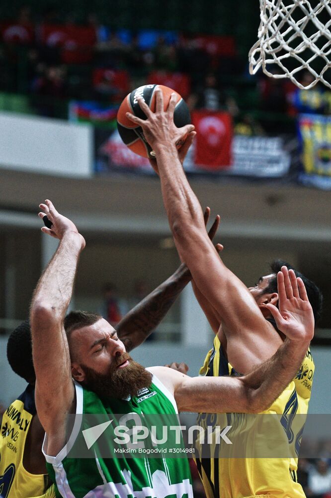 Basketball. 2016–17 EuroLeague. UNICS (Russia) vs. Fenerbahce (Turkey)