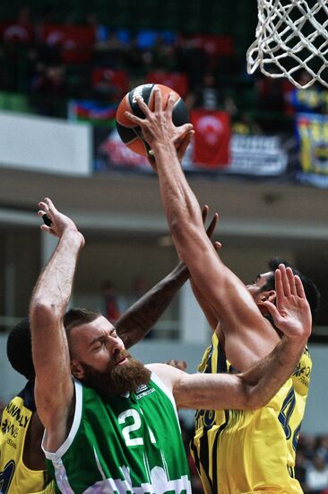 Basketball. 2016–17 EuroLeague. UNICS (Russia) vs. Fenerbahce (Turkey)