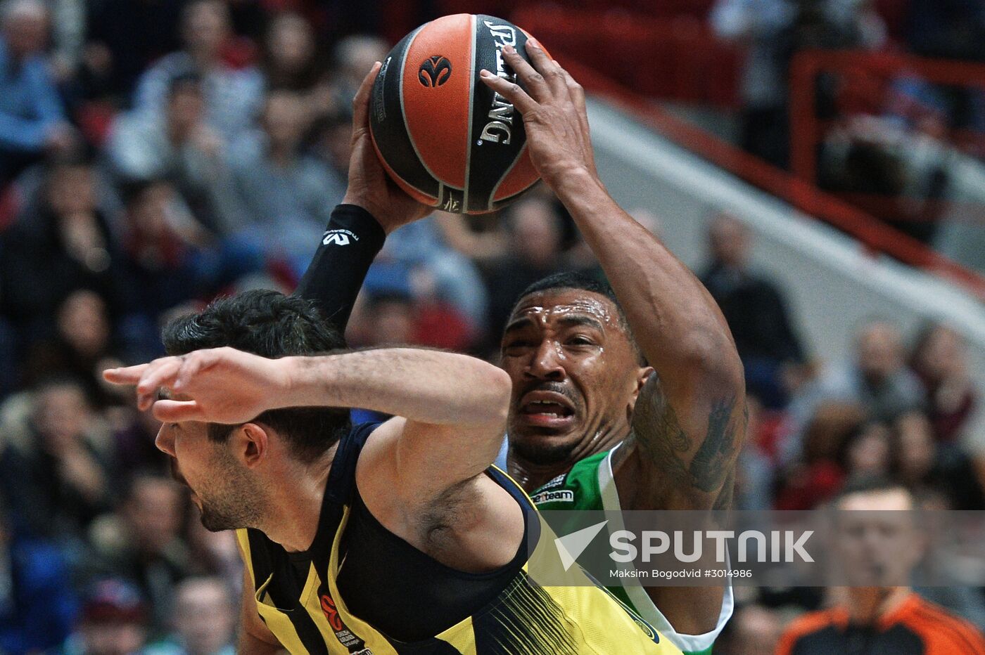 Basketball. 2016–17 EuroLeague. UNICS (Russia) vs. Fenerbahce (Turkey)