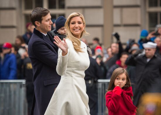 US President Donald Trump's inaugural parade