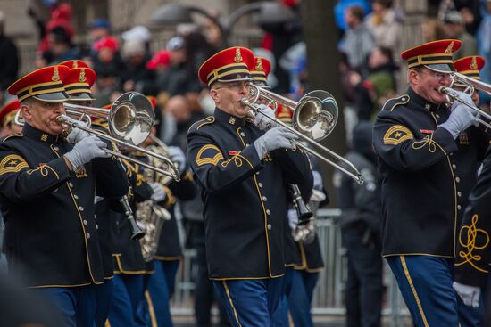 US President Donald Trump's inaugural parade