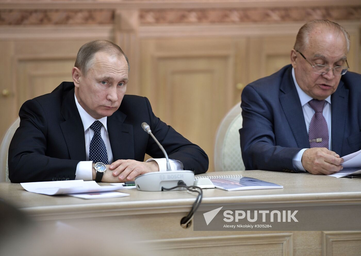 President Vladimir Putin chairs Moscow State University Board of Trustees meeting