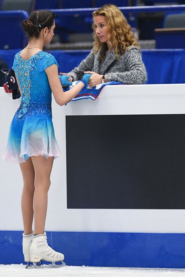 European Figure Skating Championships. Women. Short Program