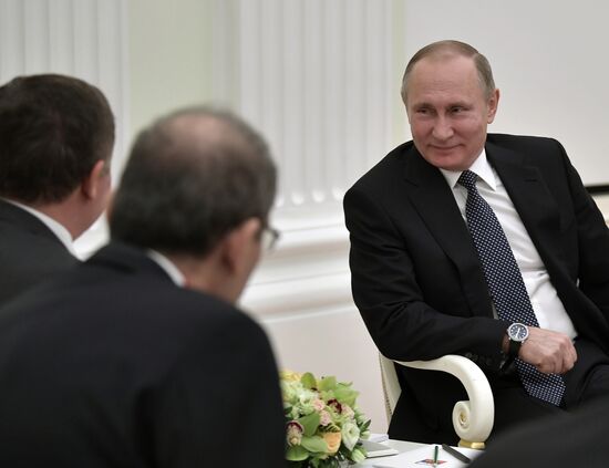 Russian President Vladimir Putin's working meeting with King Abdullah II of Jordan