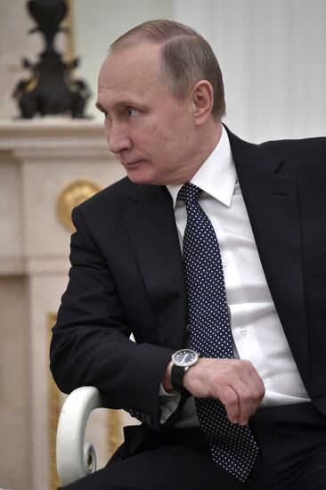 Russian President Vladimir Putin's working meeting with King Abdullah II of Jordan