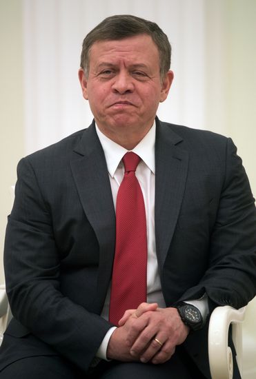 Vladimir Putin meets with King of Jordan Abdullah II bin Al-Hussein