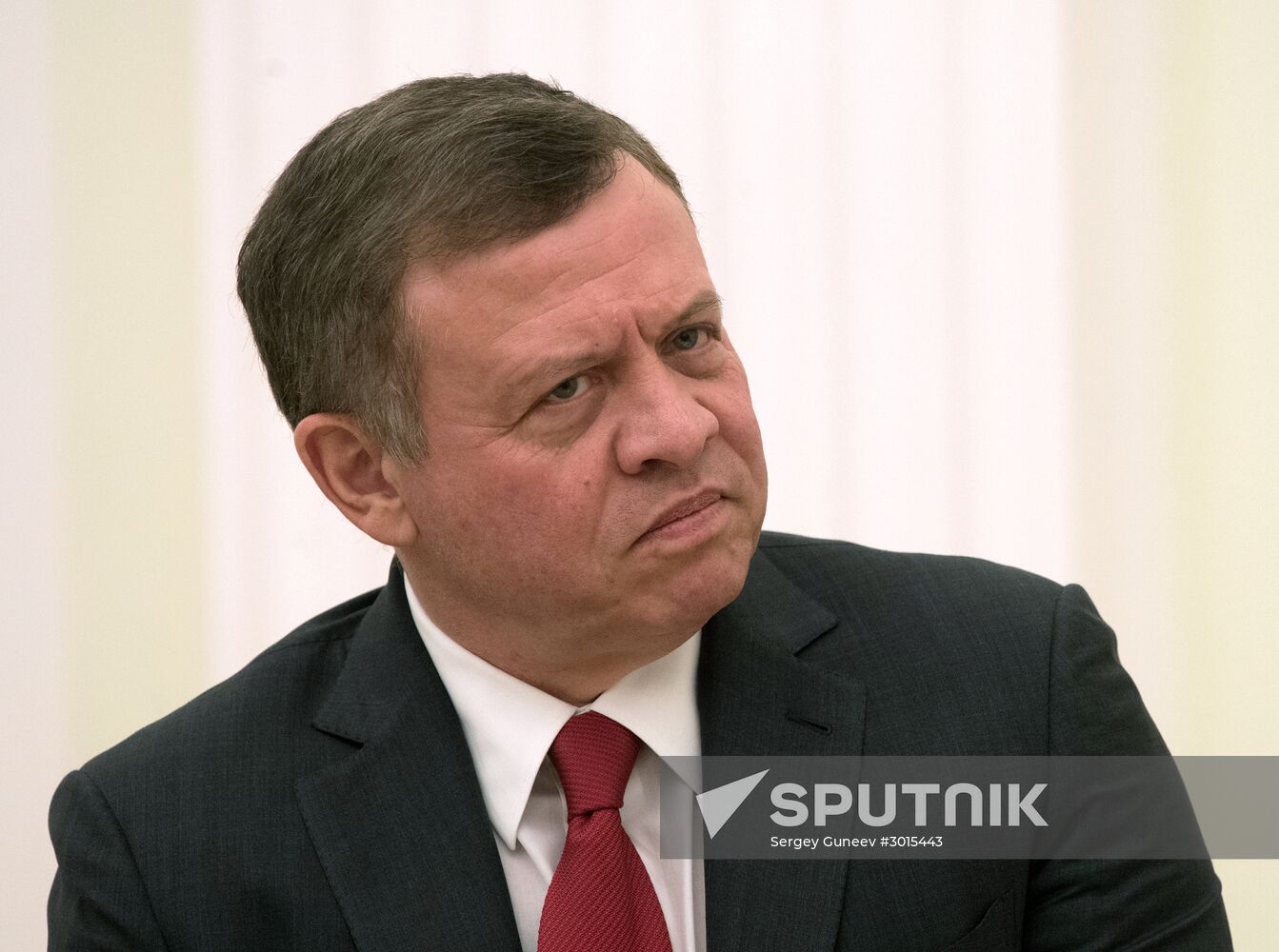 Vladimir Putin meets with King of Jordan Abdullah II bin Al-Hussein
