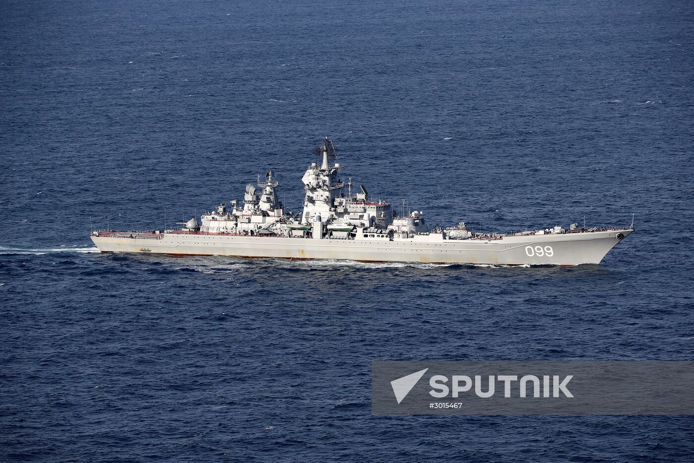 British Navy and Air Force escort Russian warships Admiral Kuznetsov and Pyotr Veliky