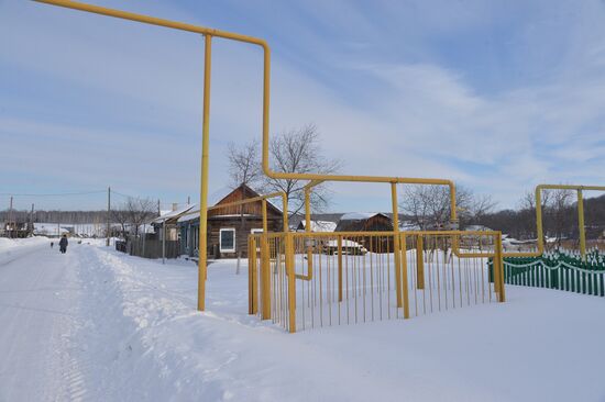 Village of Ust-Bagaryak, Clelyabinsk Region provided with gas supply