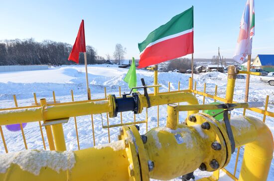 Gas supply launched to Ust-Bagaryak, Chelyabinsk Region