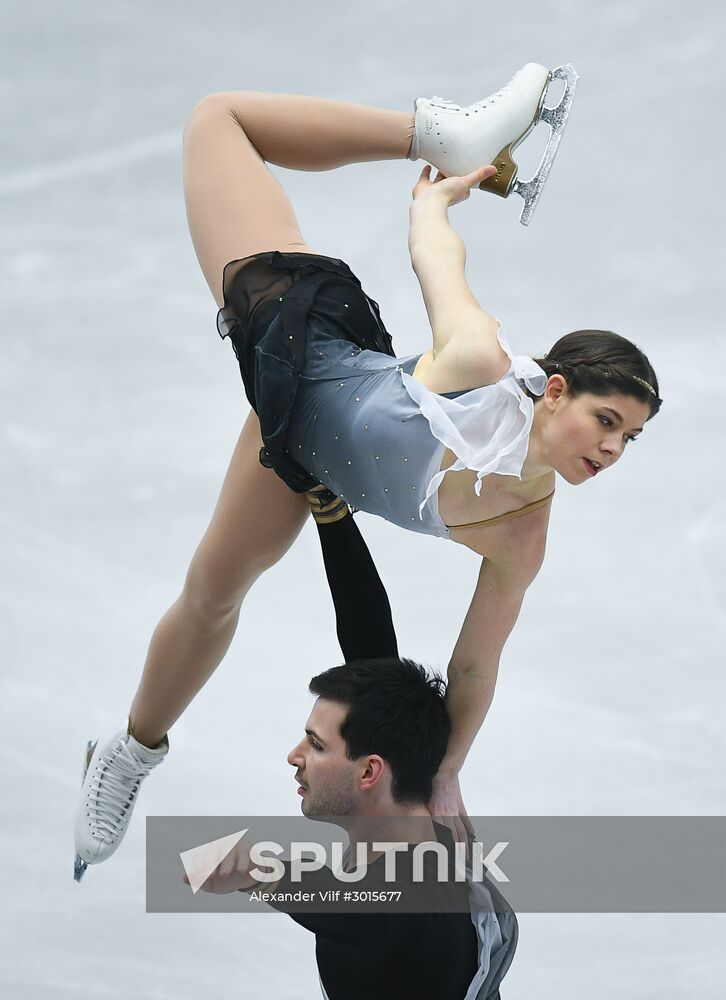 ISU European Figure Skating Championships. Pairs. Short program